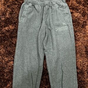 Puma Gray Heather Jogger Pants